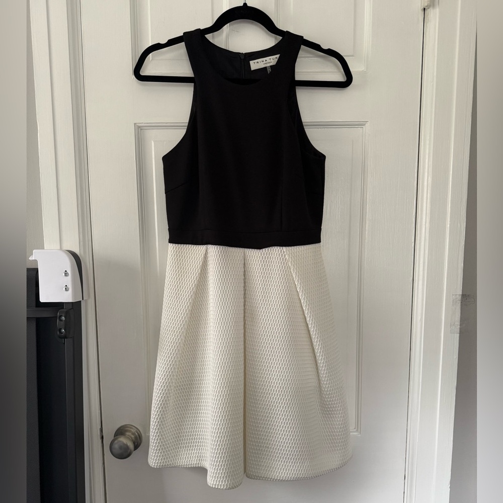 Trina Turk A-line Honeycomb Dress